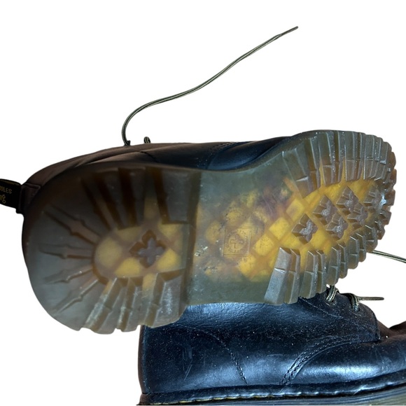 Dr. Martens Black Combat Boots - Picture 6 of 7